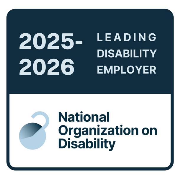 NOD 2025 Leading Disability Employer Seal