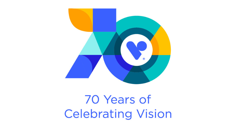 VSP Logo - 70 Years of Celebrating Vision